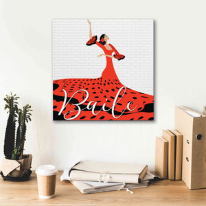 'Baile' by Karen Smith Giclee Canvas Wall Art,18x18