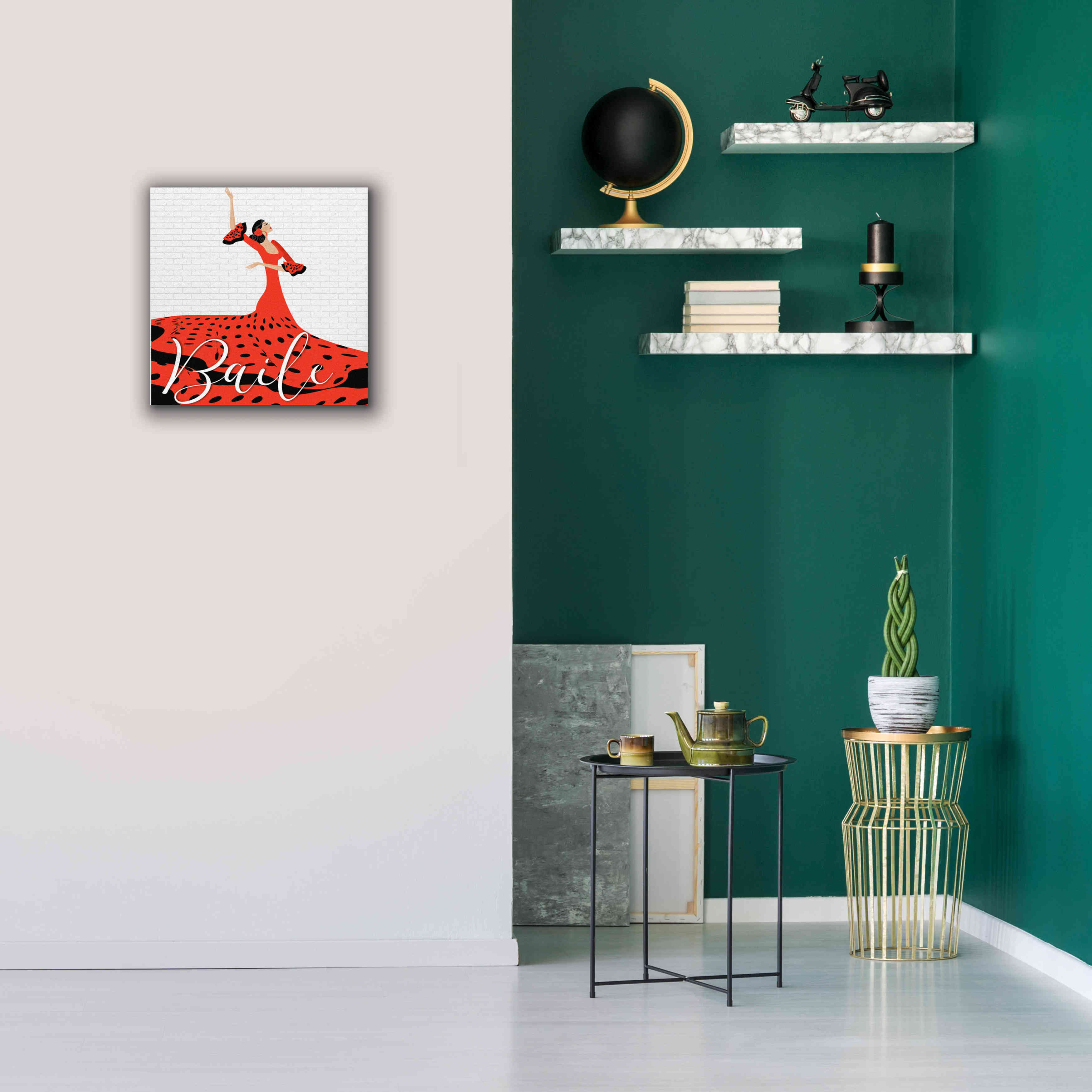 'Baile' by Karen Smith Giclee Canvas Wall Art,18x18