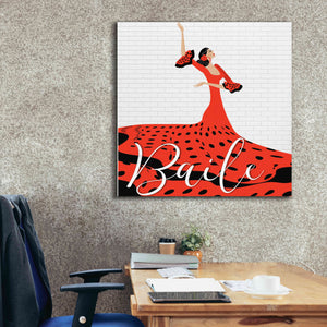 'Baile' by Karen Smith Giclee Canvas Wall Art,37x37