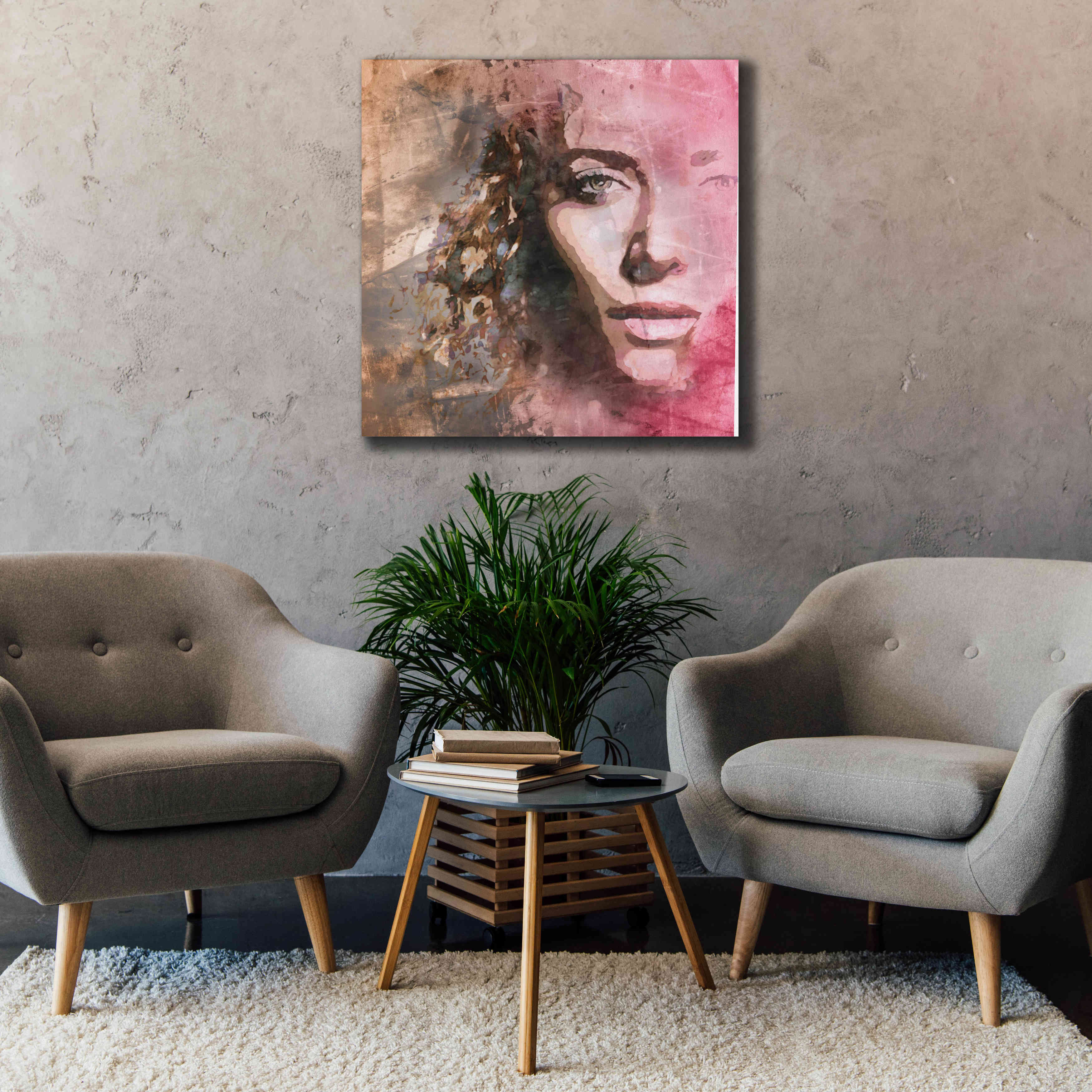 'The Reveal' by Karen Smith Giclee Canvas Wall Art,37x37