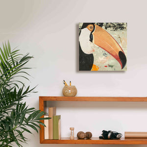 'Toucan Play 2' by Karen Smith Giclee Canvas Wall Art,12x12