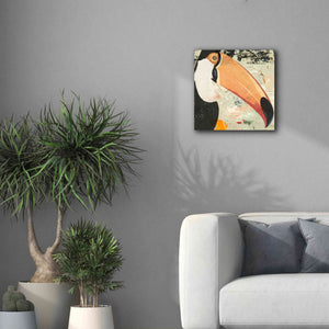 'Toucan Play 2' by Karen Smith Giclee Canvas Wall Art,18x18