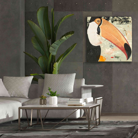 Image of 'Toucan Play 2' by Karen Smith Giclee Canvas Wall Art,37x37