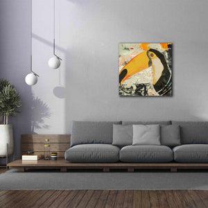 'Toucan Play 1' by Karen Smith Giclee Canvas Wall Art,37x37