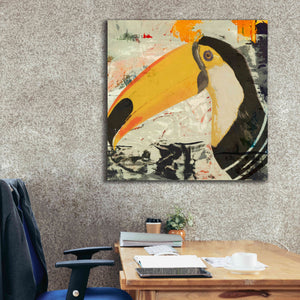 'Toucan Play 1' by Karen Smith Giclee Canvas Wall Art,37x37