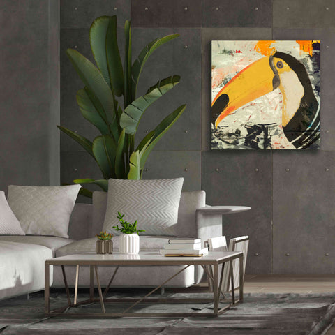 Image of 'Toucan Play 1' by Karen Smith Giclee Canvas Wall Art,37x37