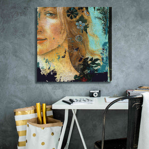 'Flower Lady' by Karen Smith Giclee Canvas Wall Art,26x26