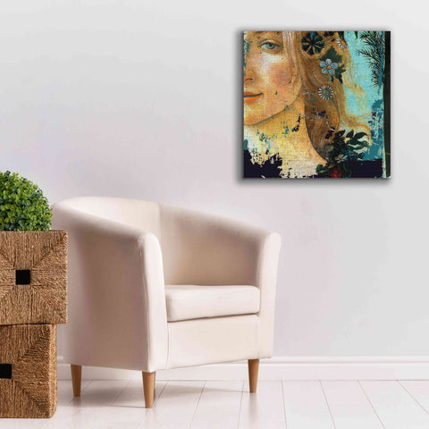 Image of 'Flower Lady' by Karen Smith Giclee Canvas Wall Art,26x26
