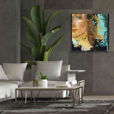 Image of 'Flower Lady' by Karen Smith Giclee Canvas Wall Art,37x37