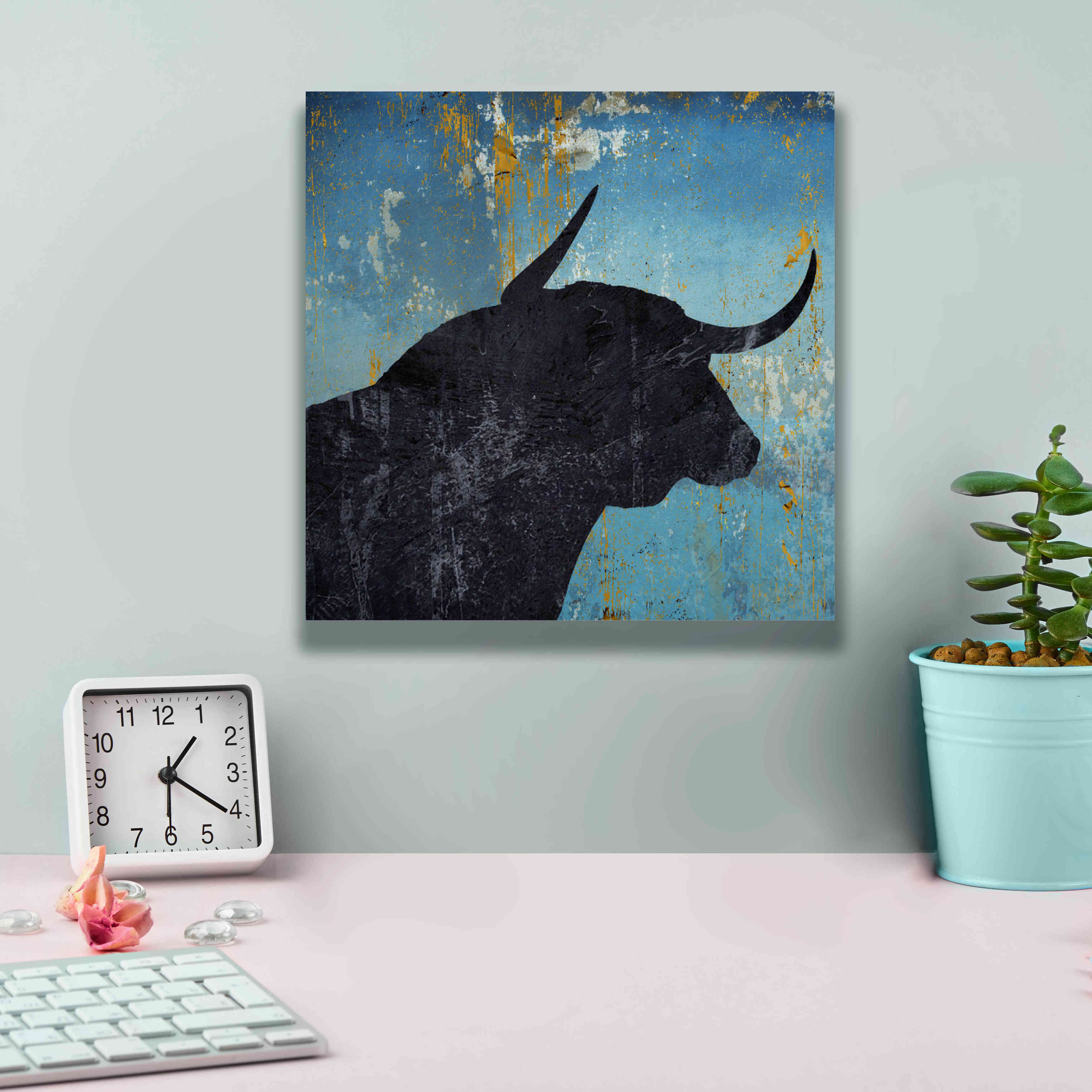 'Bulldom 2' by Karen Smith Giclee Canvas Wall Art,12x12