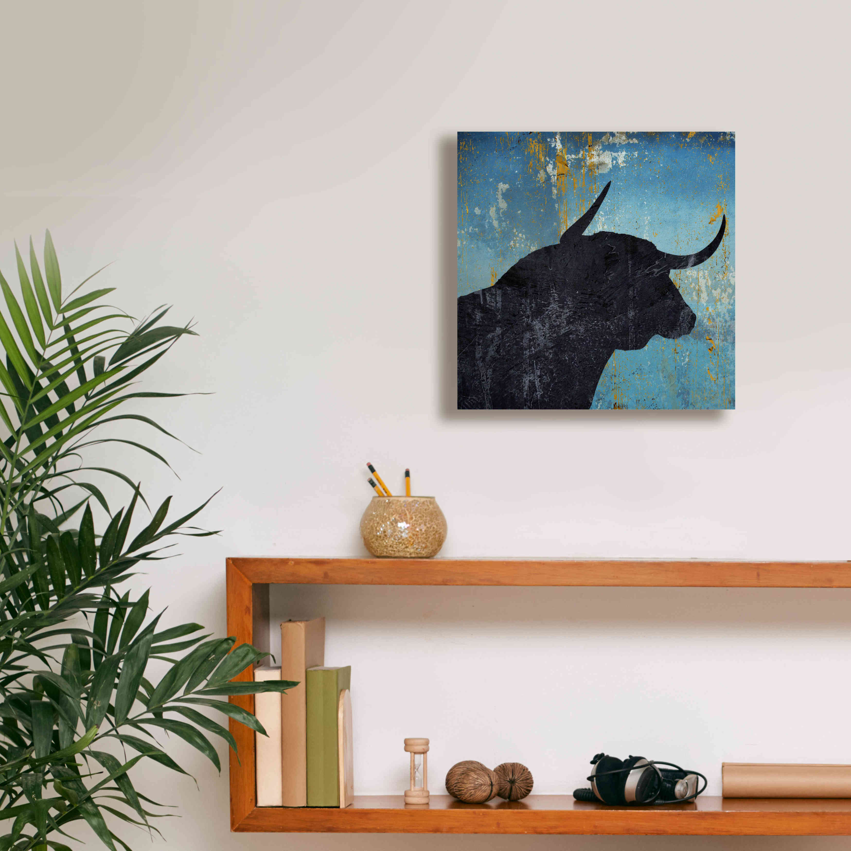 'Bulldom 2' by Karen Smith Giclee Canvas Wall Art,12x12