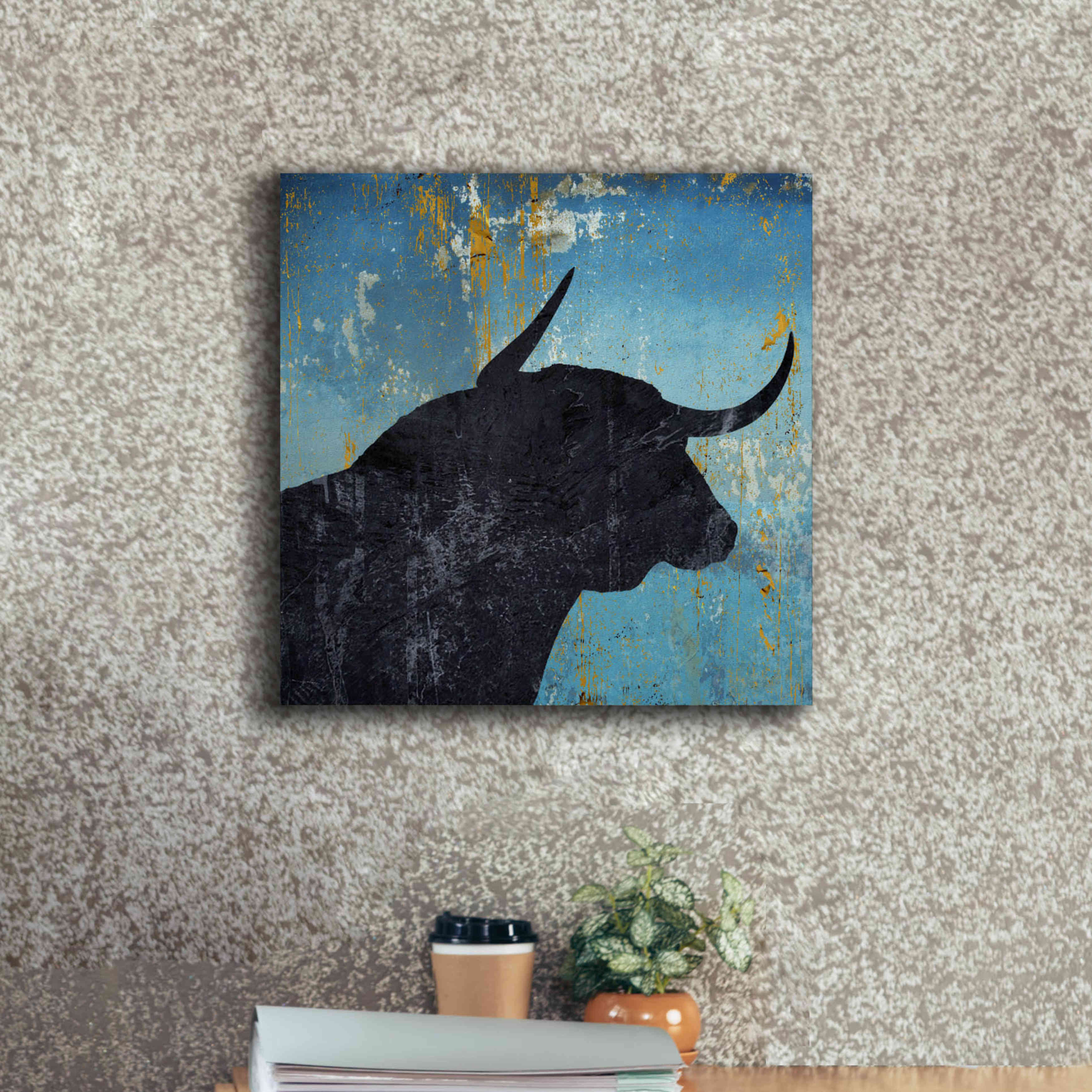 'Bulldom 2' by Karen Smith Giclee Canvas Wall Art,18x18