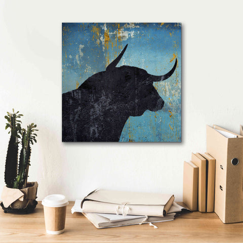 Image of 'Bulldom 2' by Karen Smith Giclee Canvas Wall Art,18x18