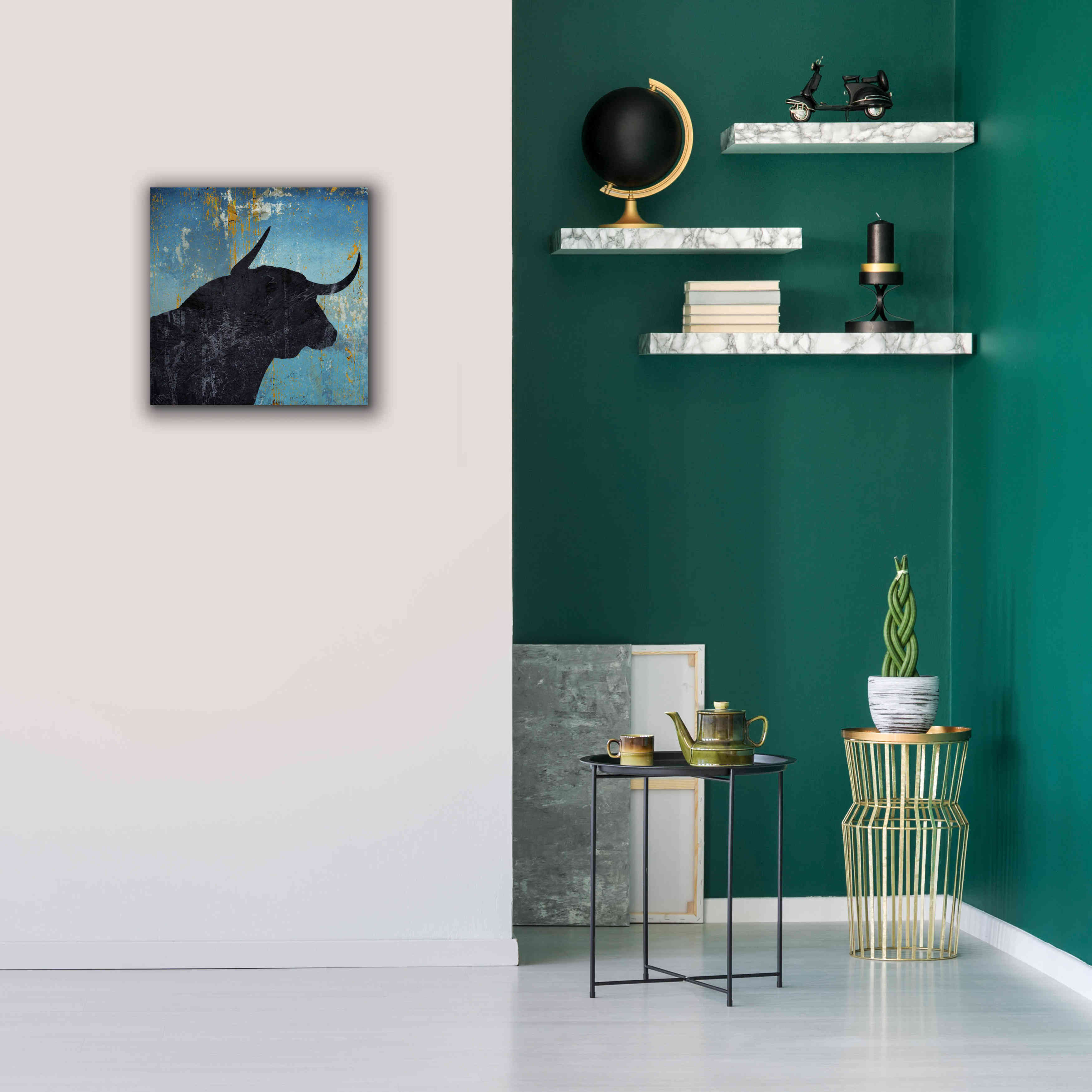 'Bulldom 2' by Karen Smith Giclee Canvas Wall Art,18x18