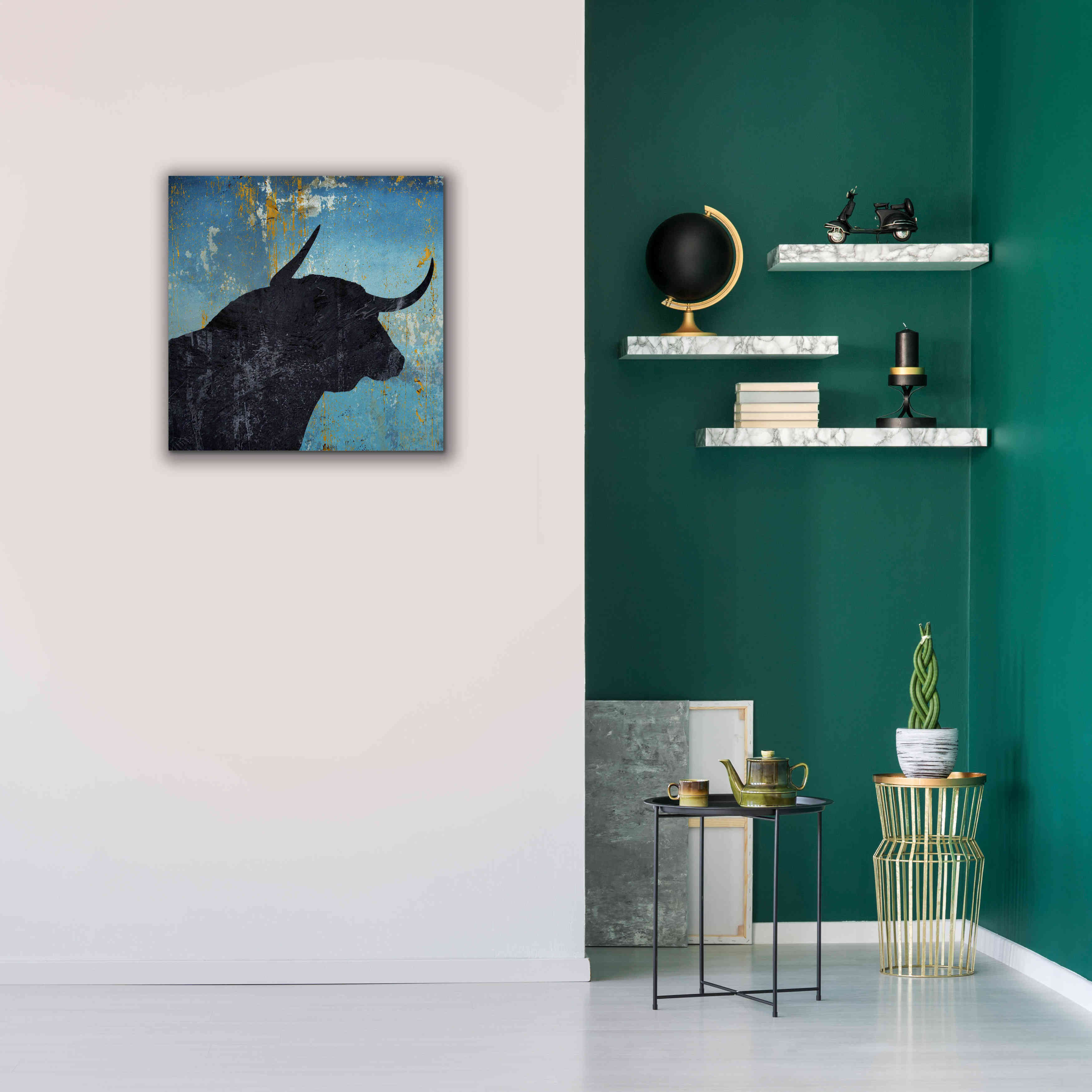 'Bulldom 2' by Karen Smith Giclee Canvas Wall Art,26x26