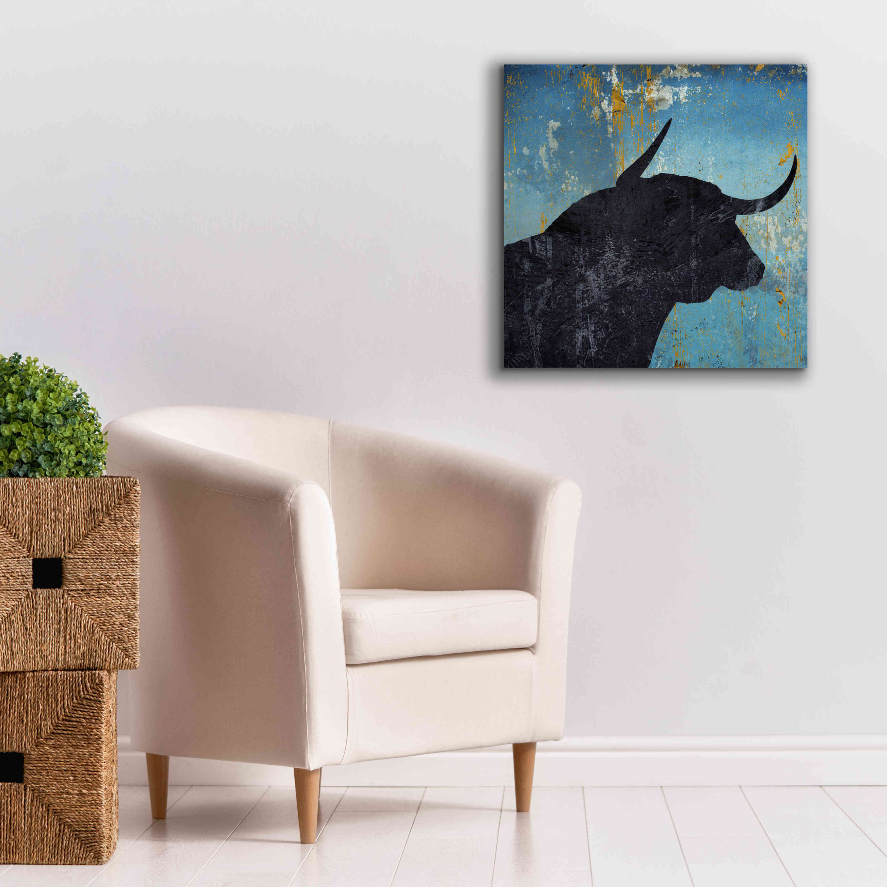'Bulldom 2' by Karen Smith Giclee Canvas Wall Art,26x26