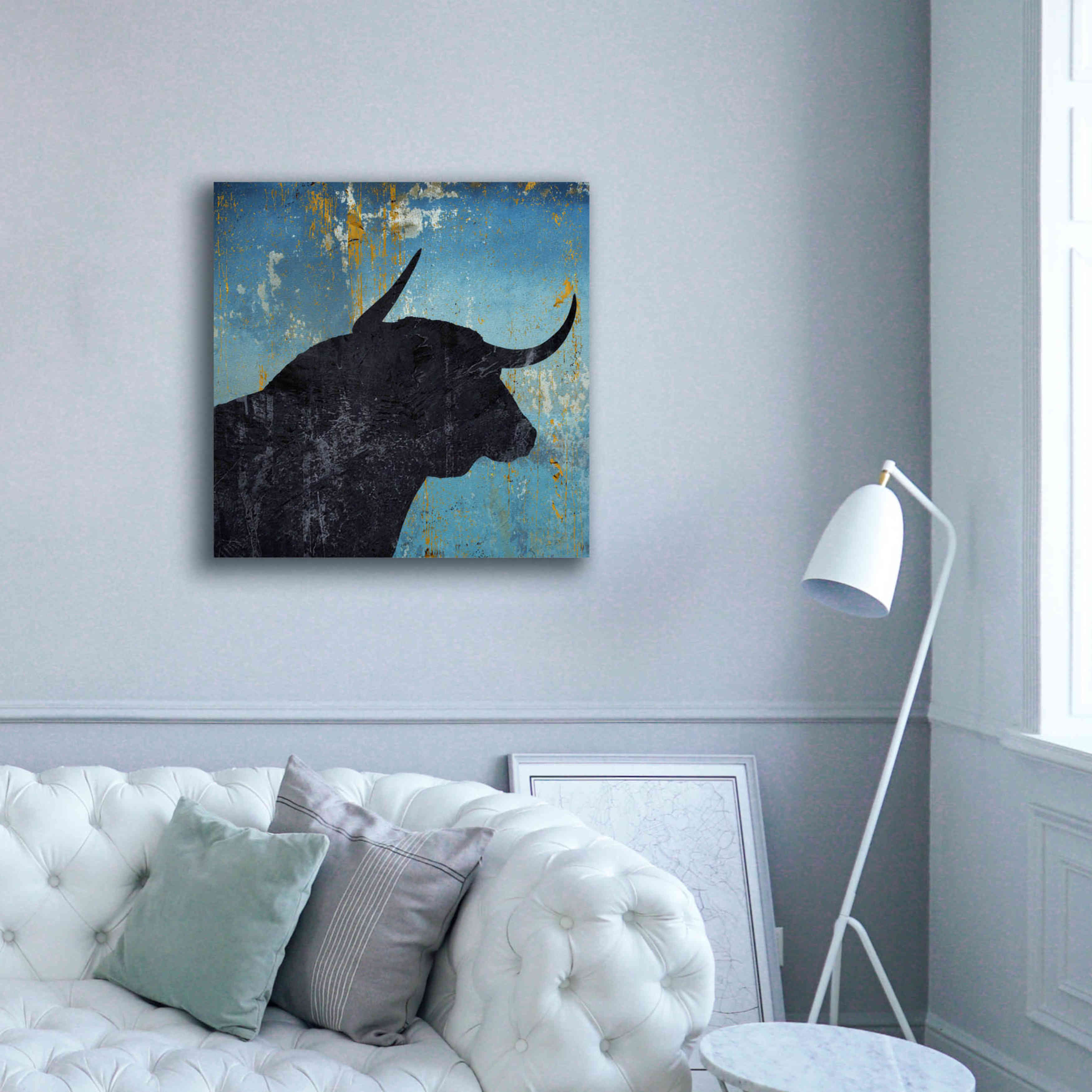 'Bulldom 2' by Karen Smith Giclee Canvas Wall Art,37x37