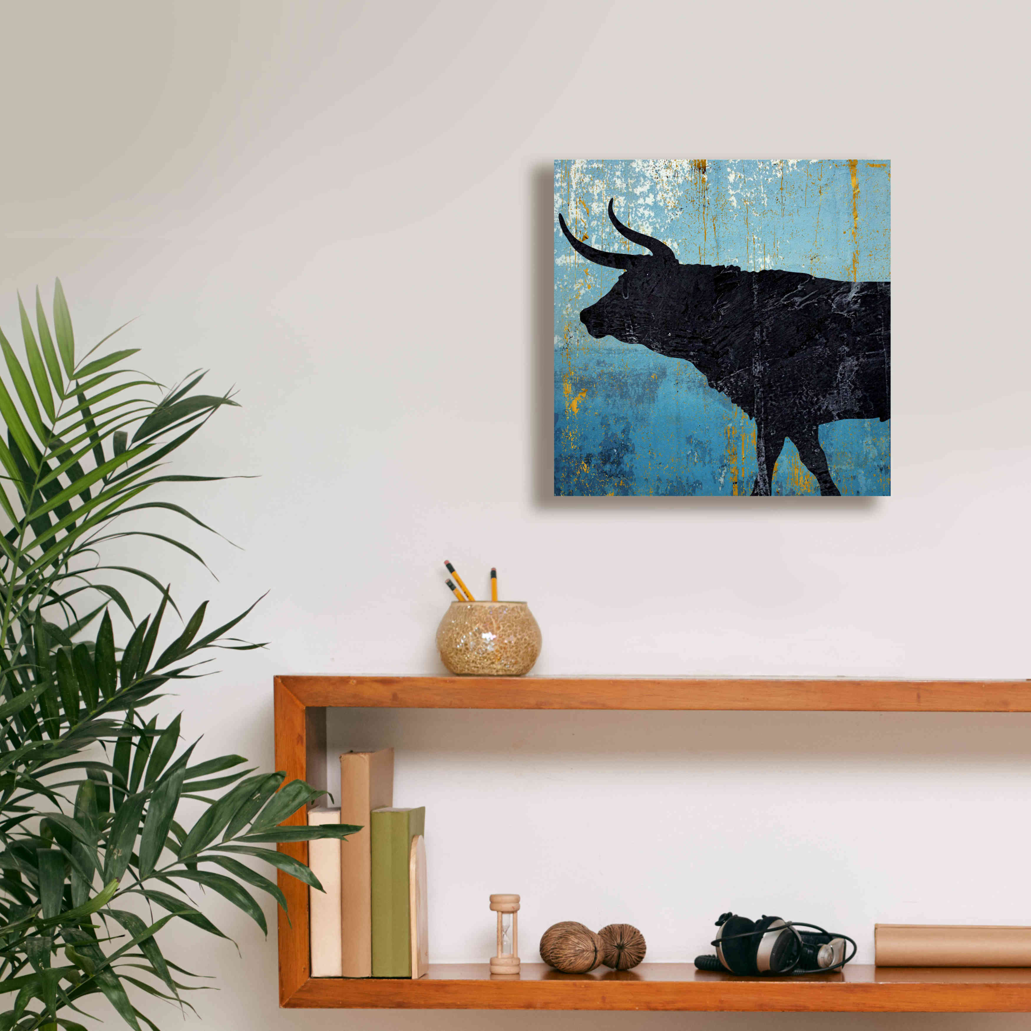 'Bulldom 1' by Karen Smith Giclee Canvas Wall Art,12x12