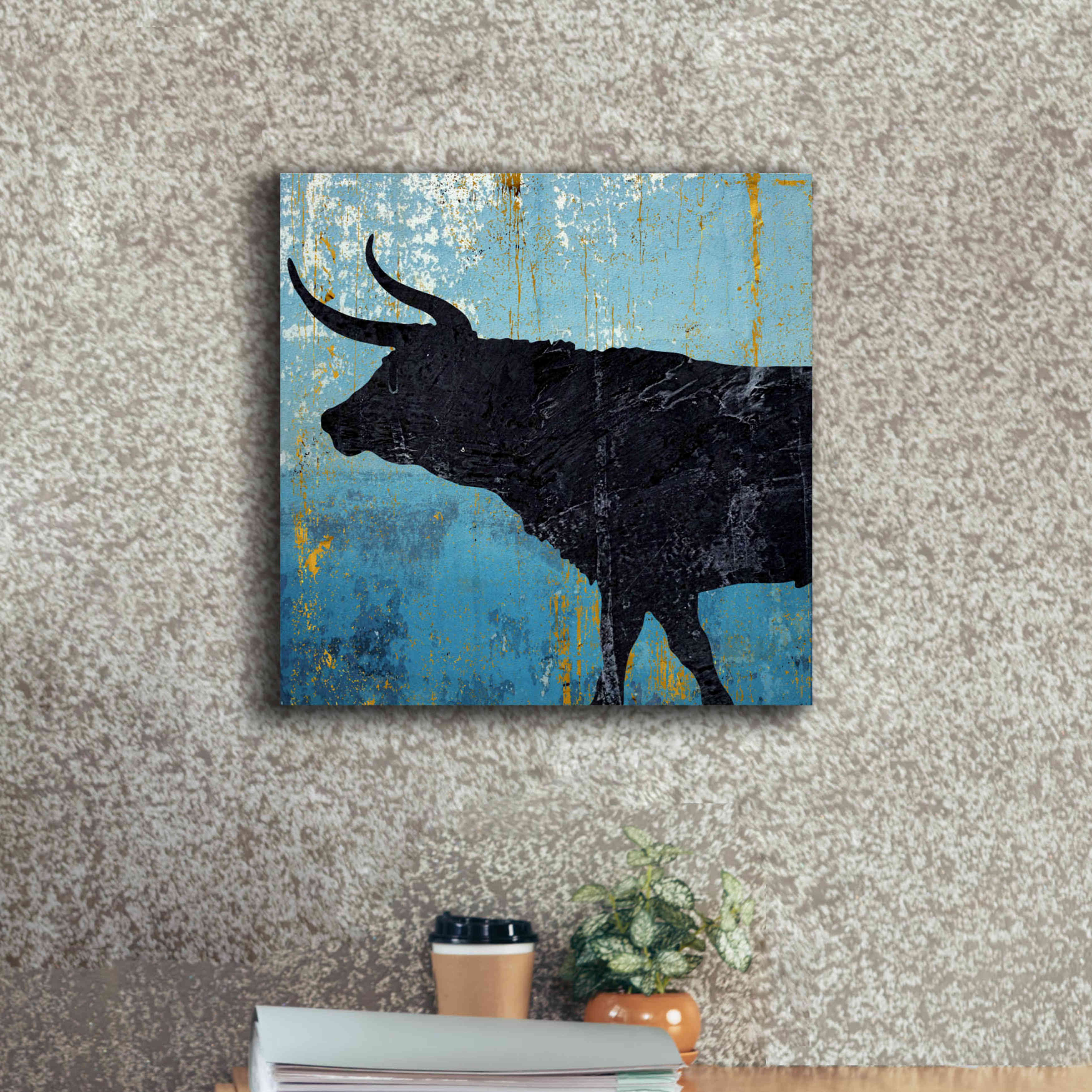 'Bulldom 1' by Karen Smith Giclee Canvas Wall Art,18x18