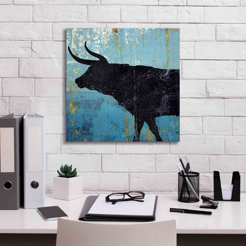 Image of 'Bulldom 1' by Karen Smith Giclee Canvas Wall Art,18x18