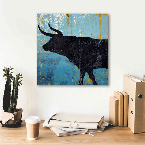 Image of 'Bulldom 1' by Karen Smith Giclee Canvas Wall Art,18x18