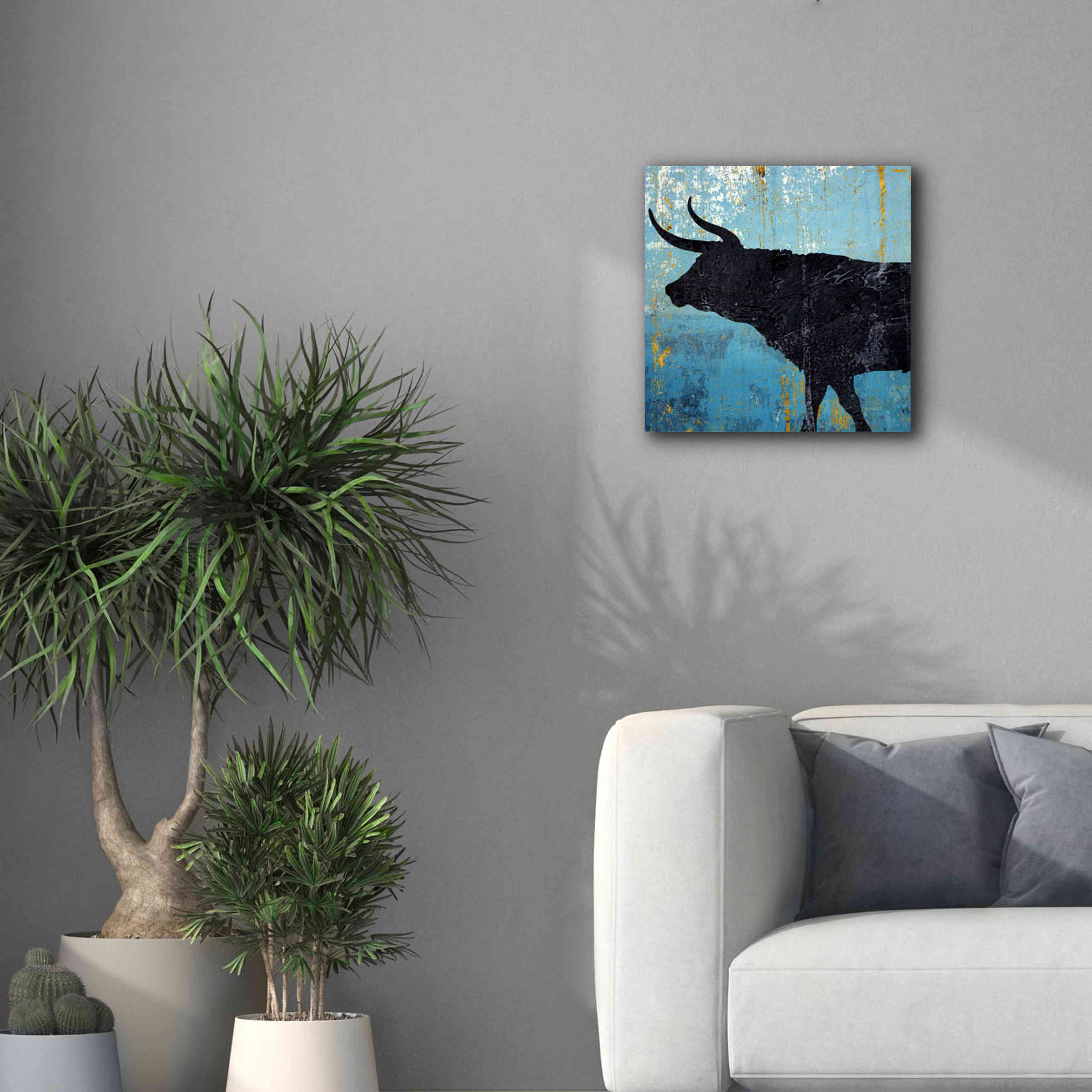 'Bulldom 1' by Karen Smith Giclee Canvas Wall Art,18x18