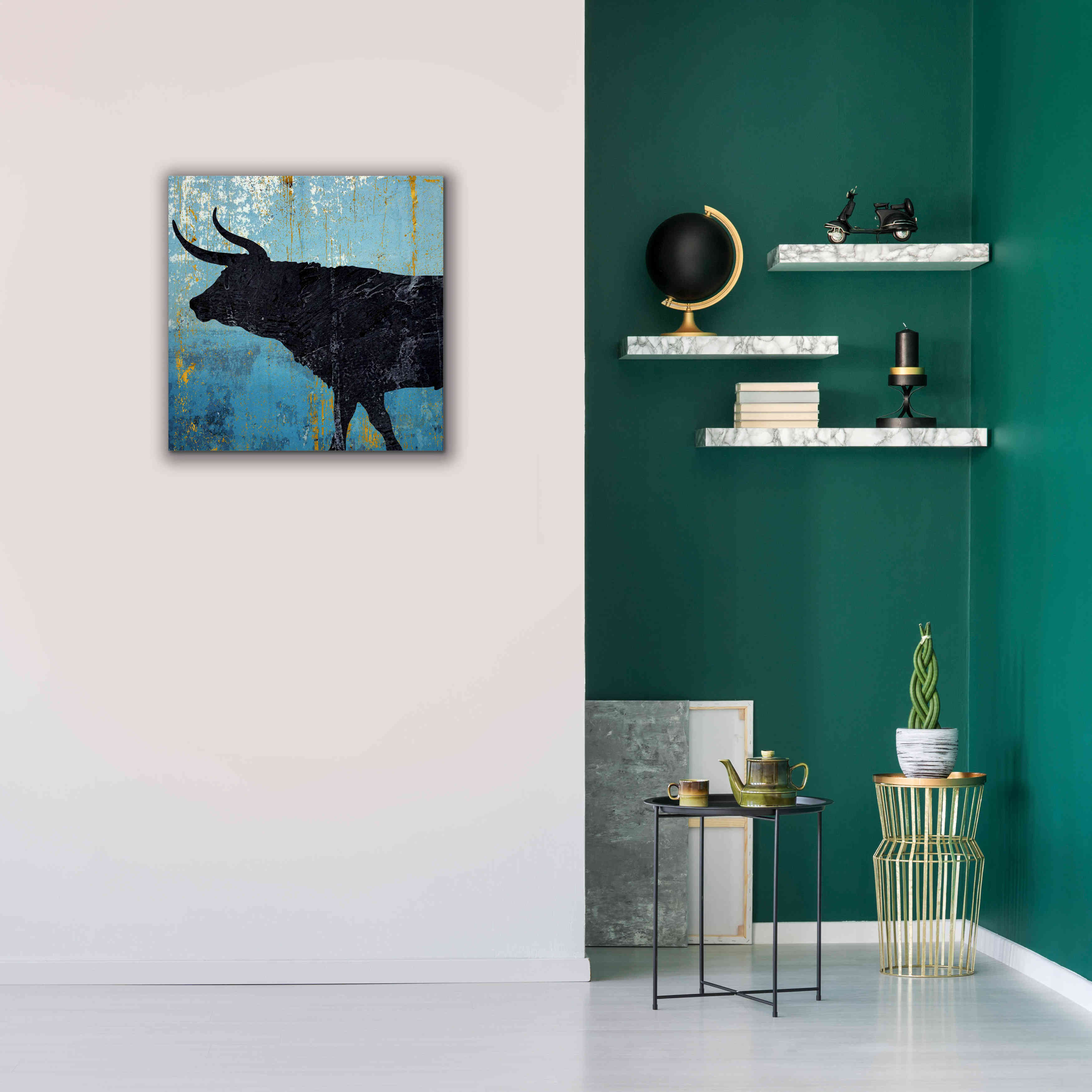 'Bulldom 1' by Karen Smith Giclee Canvas Wall Art,26x26