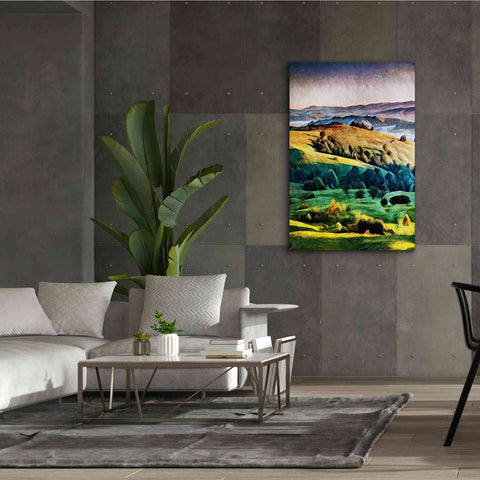 Image of 'Misty Morning Mountains 2' by Ashley Aldridge Giclee Canvas Wall Art,40 x 60