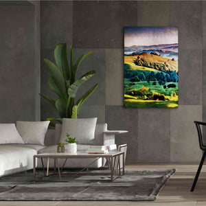 'Misty Morning Mountains 2' by Ashley Aldridge Giclee Canvas Wall Art,40 x 60