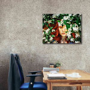 'Hidden Beauty' by Ashley Aldridge Giclee Canvas Wall Art,34 x 26