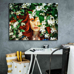 'Hidden Beauty' by Ashley Aldridge Giclee Canvas Wall Art,34 x 26
