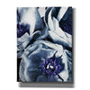'Peony Blue Petals 3' by Ashley Aldridge Giclee Canvas Wall Art