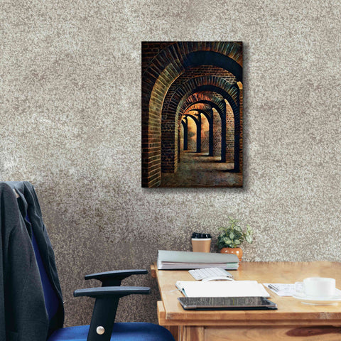 Image of 'Medieval Vaulted Cellar 1' by Ashley Aldridge Giclee Canvas Wall Art,18 x 26