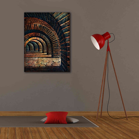Image of 'Medieval Vaulted Cellar 2' by Ashley Aldridge Giclee Canvas Wall Art,26 x 34
