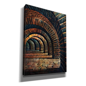 'Medieval Vaulted Cellar 2' by Ashley Aldridge Giclee Canvas Wall Art