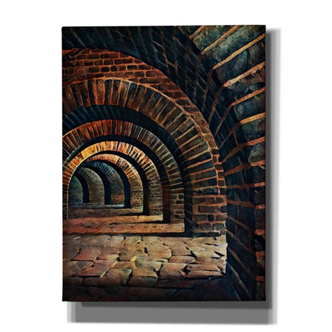 Image of 'Medieval Vaulted Cellar 2' by Ashley Aldridge Giclee Canvas Wall Art