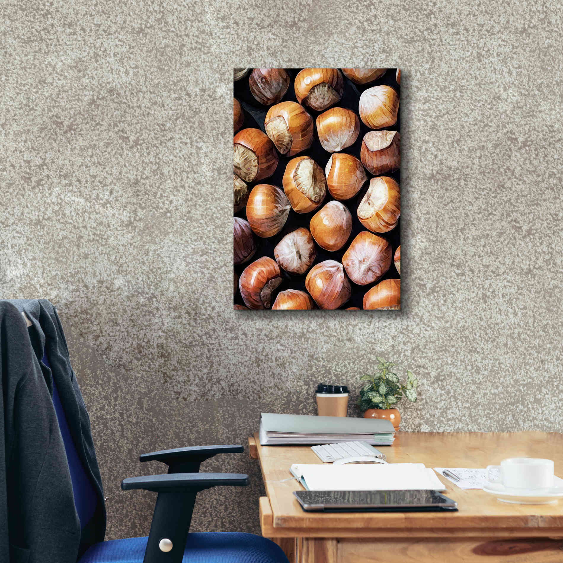 'Fruit Of The Hazel 1' by Ashley Aldridge Giclee Canvas Wall Art,18 x 26