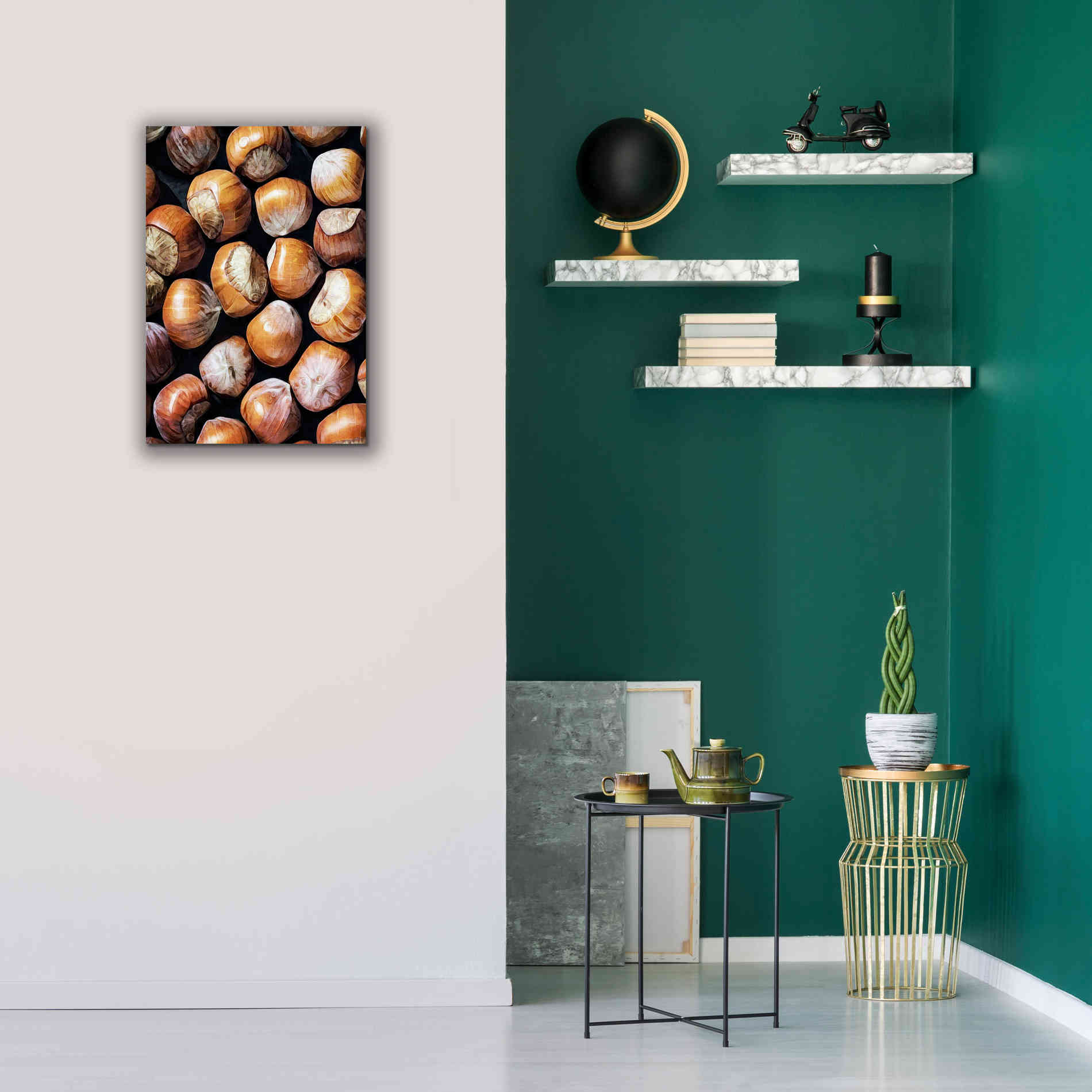 'Fruit Of The Hazel 1' by Ashley Aldridge Giclee Canvas Wall Art,18 x 26