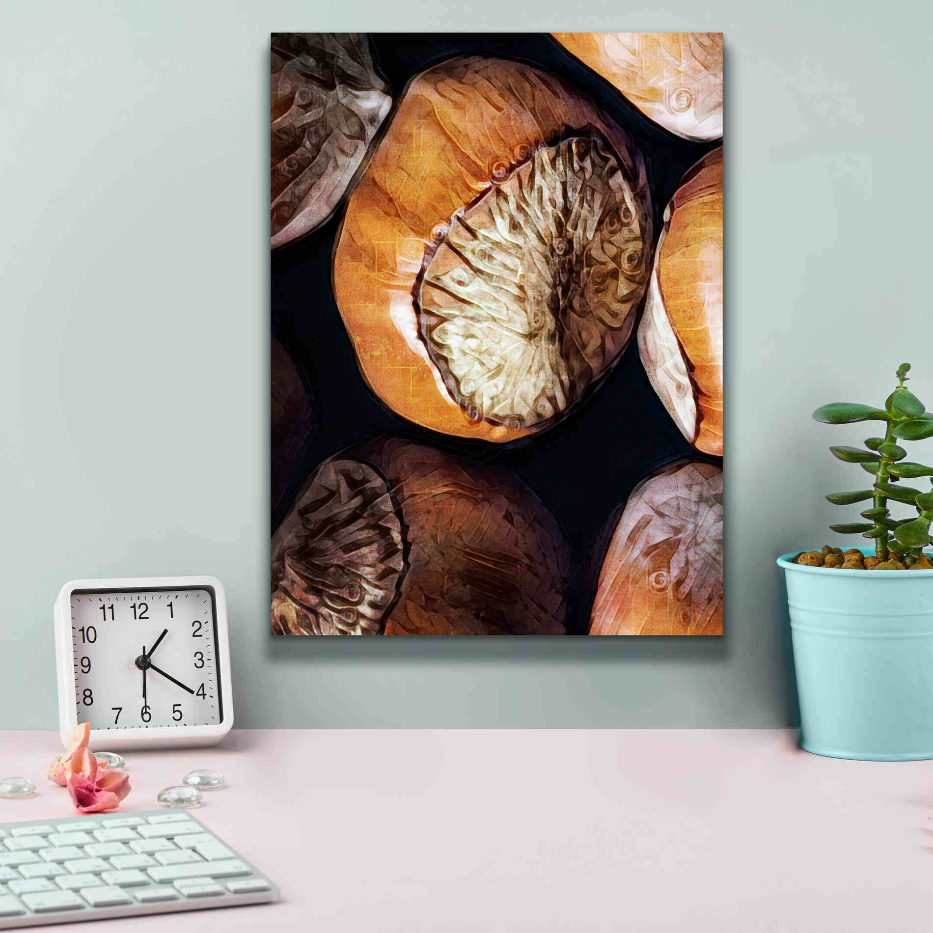 'Fruit Of The Hazel 3' by Ashley Aldridge Giclee Canvas Wall Art,12 x 16