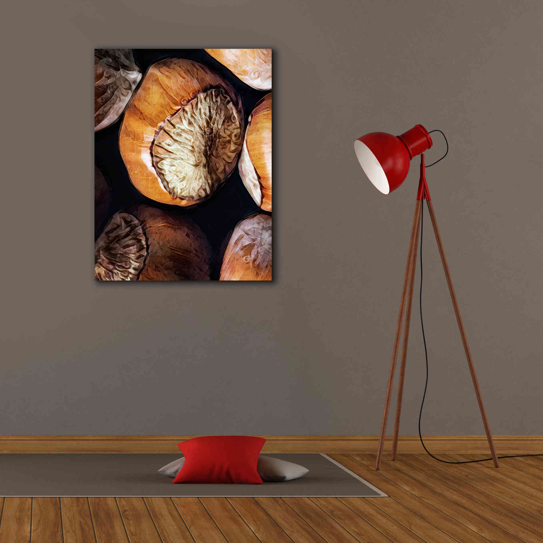 'Fruit Of The Hazel 3' by Ashley Aldridge Giclee Canvas Wall Art,26 x 34