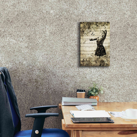 Image of 'Prima Ballerina Dream 1' by Ashley Aldridge Giclee Canvas Wall Art,12 x 18
