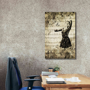 'Prima Ballerina Dream 1' by Ashley Aldridge Giclee Canvas Wall Art,26 x 40