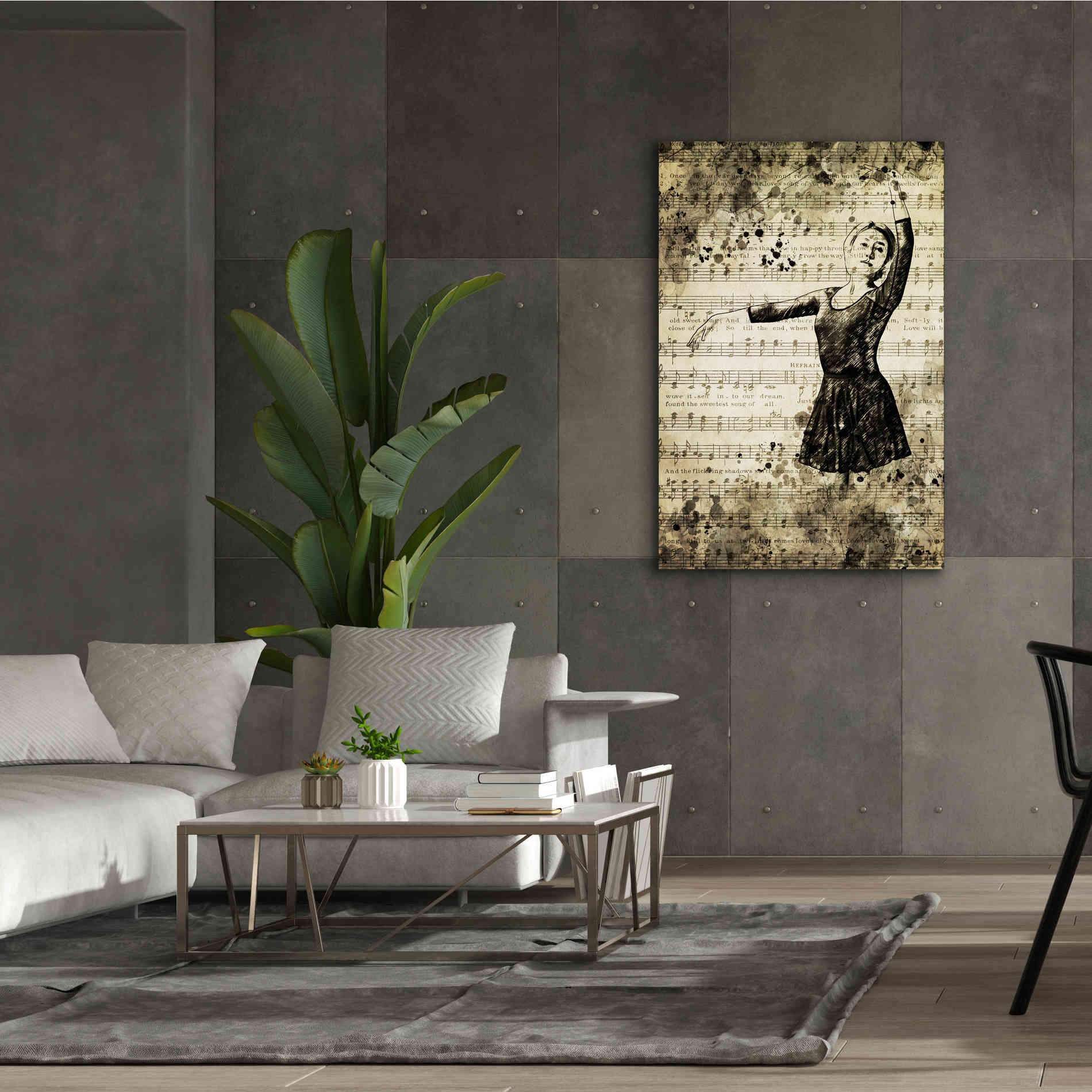 'Prima Ballerina Dream 1' by Ashley Aldridge Giclee Canvas Wall Art,40 x 60