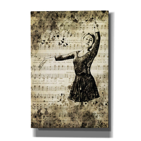 Image of 'Prima Ballerina Dream 1' by Ashley Aldridge Giclee Canvas Wall Art