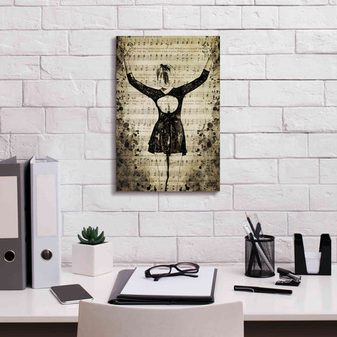 Image of 'Prima Ballerina Dream 2' by Ashley Aldridge Giclee Canvas Wall Art,12 x 18