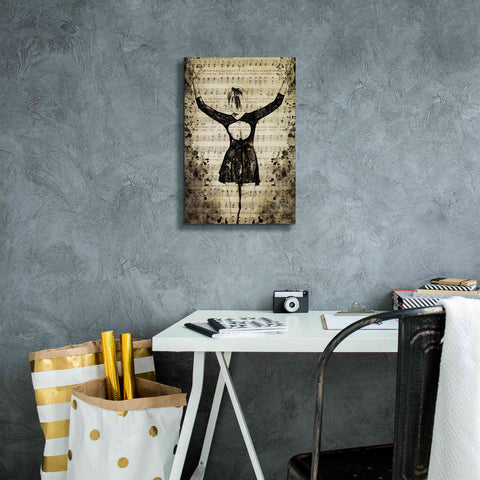 Image of 'Prima Ballerina Dream 2' by Ashley Aldridge Giclee Canvas Wall Art,12 x 18