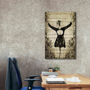 'Prima Ballerina Dream 2' by Ashley Aldridge Giclee Canvas Wall Art,26 x 40