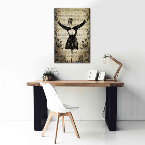 Image of 'Prima Ballerina Dream 2' by Ashley Aldridge Giclee Canvas Wall Art,26 x 40