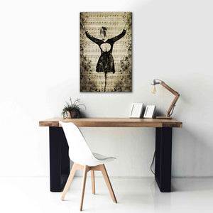 'Prima Ballerina Dream 2' by Ashley Aldridge Giclee Canvas Wall Art,26 x 40