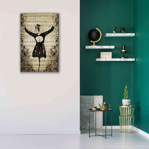 Image of 'Prima Ballerina Dream 2' by Ashley Aldridge Giclee Canvas Wall Art,26 x 40